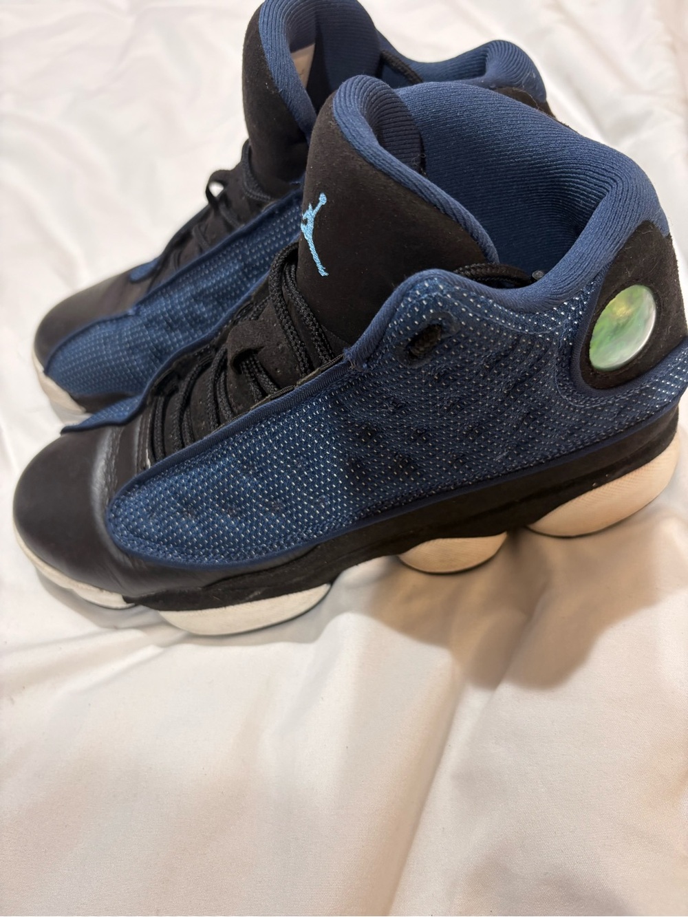 Air Jordan Retro 13 Style Navy & Black Basketball Sneakers 5.5(big boy) no box!!